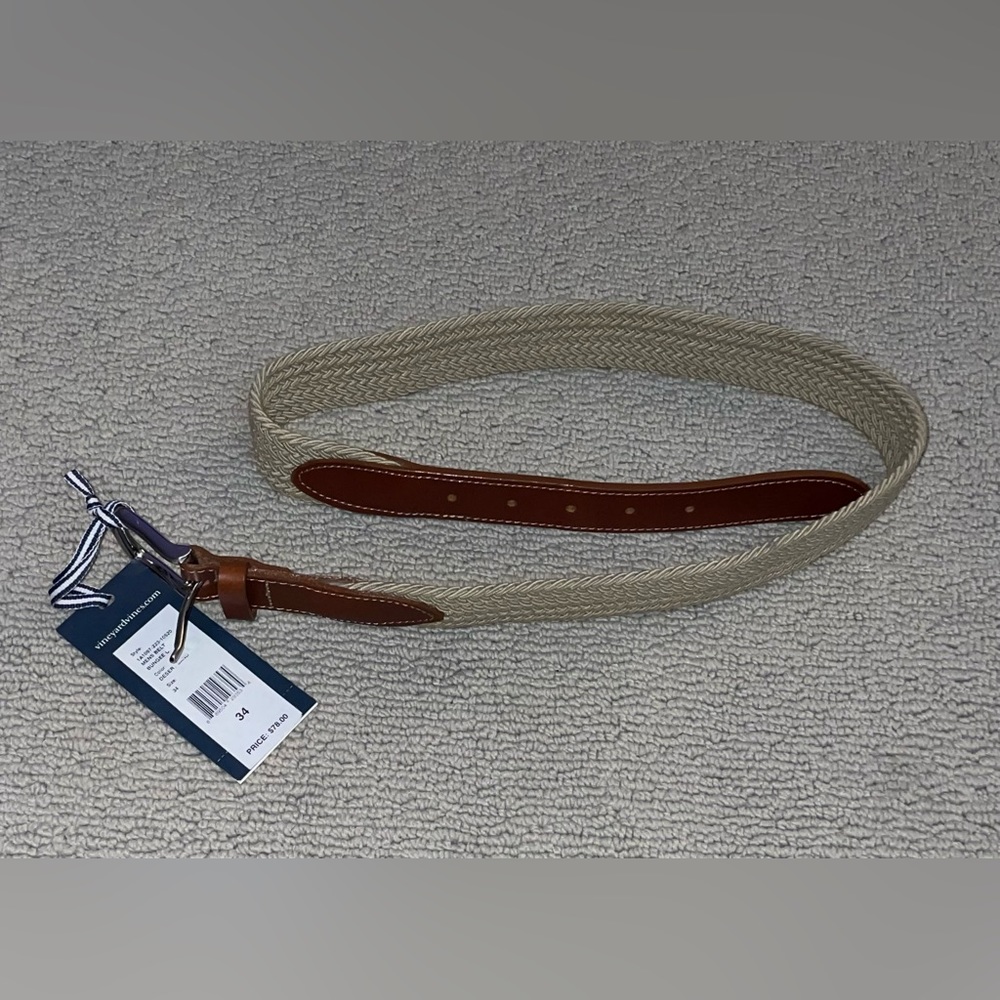 Vineyard Vines Beige Belt